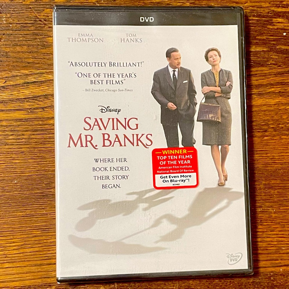 Brand New Saving Mr. Banks DVD